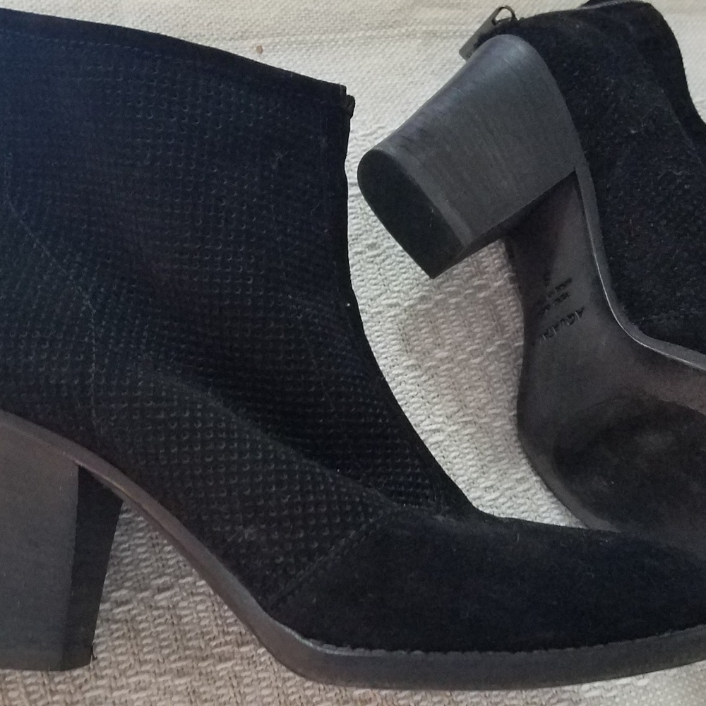 COPY - Aquatalia suede leather ankle boots